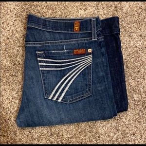 7 for all mankind jeans!